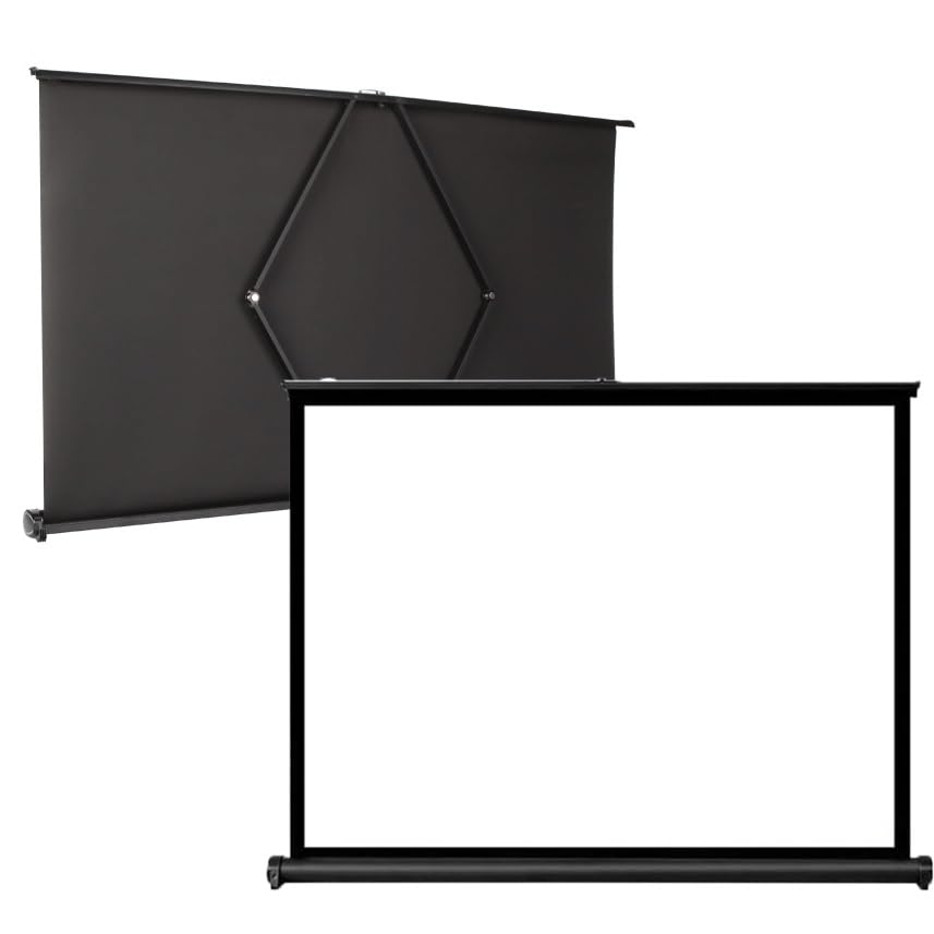 Pantalla Manual de Proyector de Sobremesa 50" 4:3