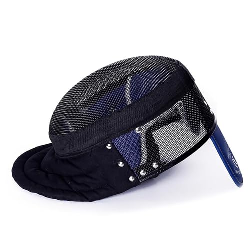 Boobysuu Armoury HEMA Helmet-Fencing Coach Professional Mask, Fixed Comfort Sports Protection, CE Certified 350N Certified National Grade Masque, Fencing Protective Gear for Apparatus Training,XL