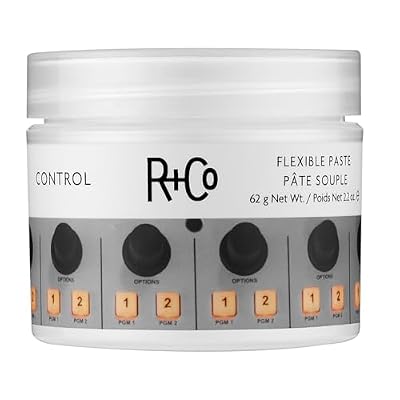 R + Co Control Flexible Paste | Strong Hold + Natural Finish | نباتي + خالٍ من القسوة | 2.2 Oz
