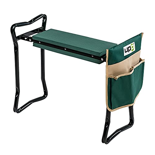 Knie- en zitbankje voor tuinwerkzaamheden belastbaar tot 100kg - Afbeelding 4