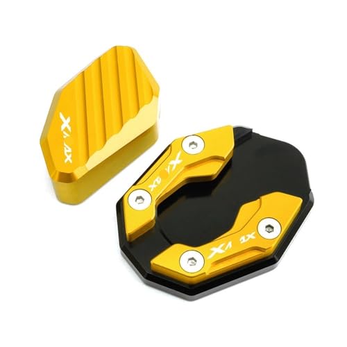 Béquille latérale XMAX 300 et MT-15 extension de plaque d'agrandissement pour moto