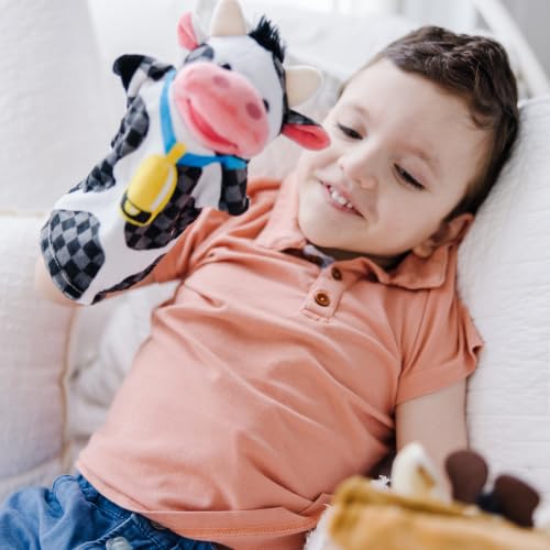 Melissa & Doug Animal Hand Puppets 2-Pack 8-Piece Pretend Play Set - image 8