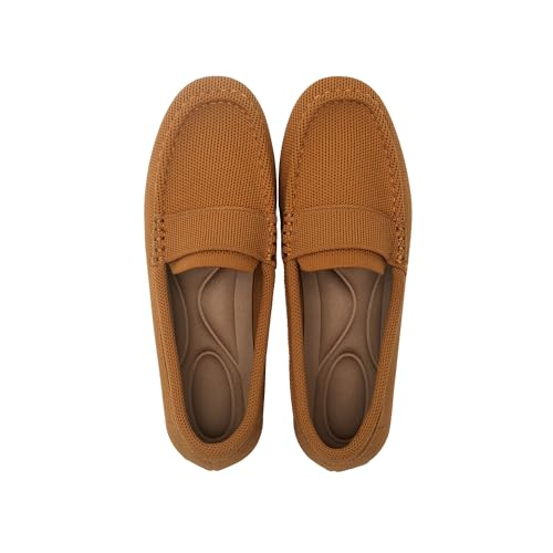 Image of feabtonbd Loafers for Women Comfortable Breathable ShoeCasual Slip On Womens Driving Flats Shoes