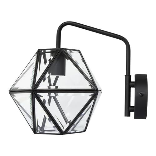 NISSHO BELLED ブラケットライト 1灯 レイヴァ 壁掛けライト ウォールライト 壁取り付けライト ブラック BBW-015(BK)