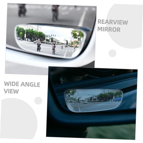 Espejos punto ciego retrovisores con visión gran angular y pack de 2 pares para coche 6