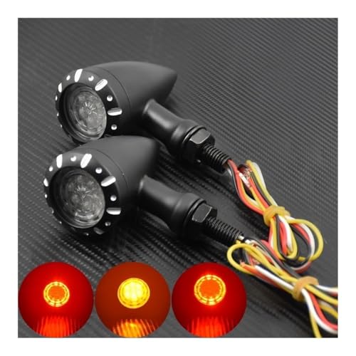 Clignotants dyna chopper bobber cruiser avec feu de freinage - 3