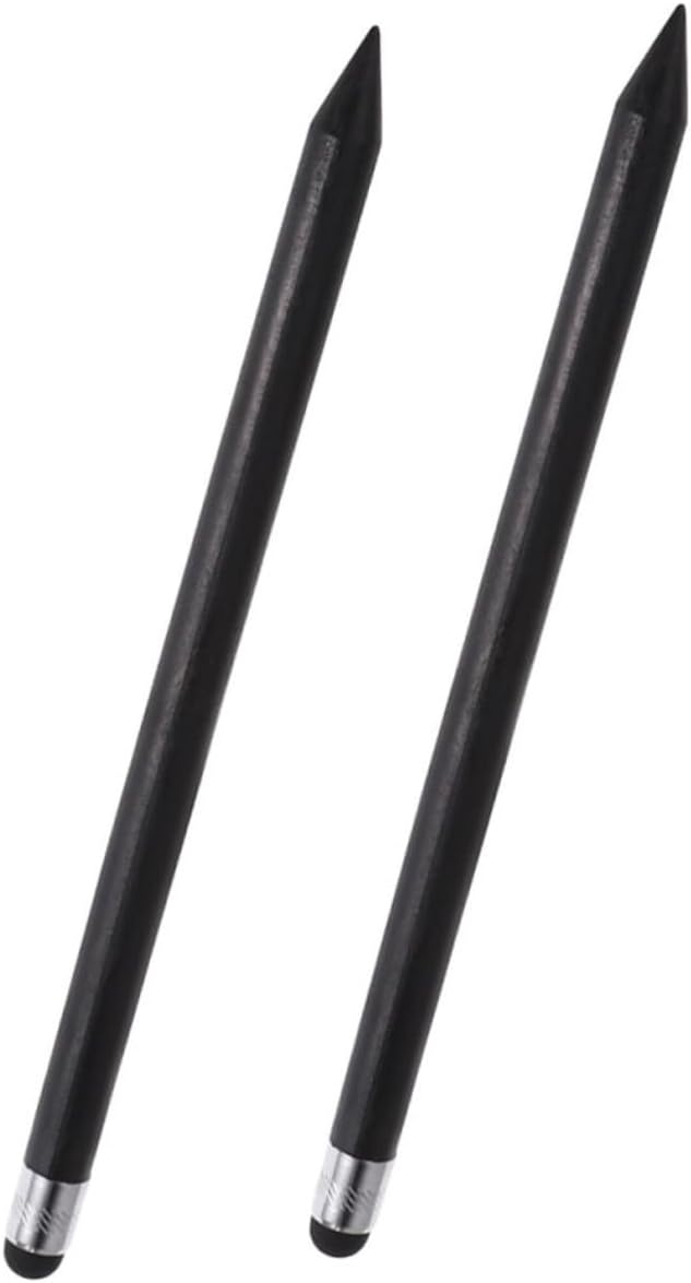 Homoyoyo 2pcs Ergonomic Stylus Pen for Tablet Phone and Cell Precision Writing Drawing and Navigating Modern Minimalist Design