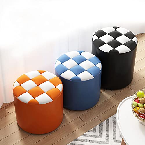 Tabouret de vanité chic en cuir PU touffeté pour coiffeuse - 7