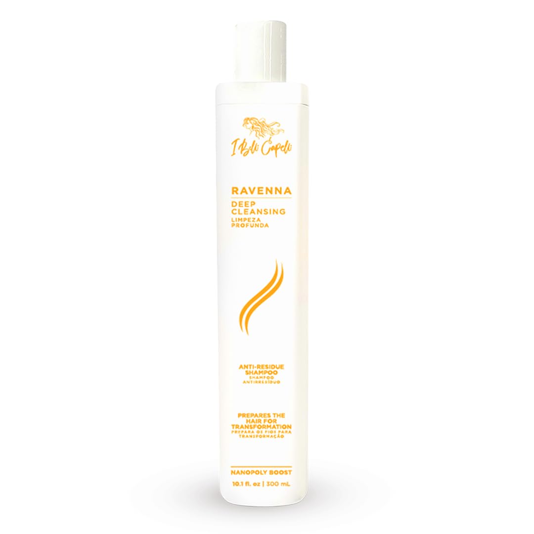 I Belli Capelli Ravenna Deep Cleansing Anti-Residue Shampoo Shine and Moisturize 300ml/10.1 fl.oz