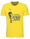 Puma Borussia Dortmund Borsigplatz DFB Pokalsieger 2017 T-Shirt Damen gelb, M