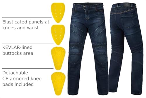 ILM BJN01 Dirt Bike Riding Jeans