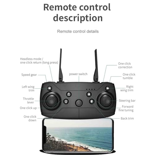 Brushless Motor Drone Drones With Camera For Adults 4K, High-definition Aerial Photography Obstacle Avoidance Four Aircraft Positioning Long Remote Control Aircraft, 10 Year Old Boy Gift Ideas, - Image 5