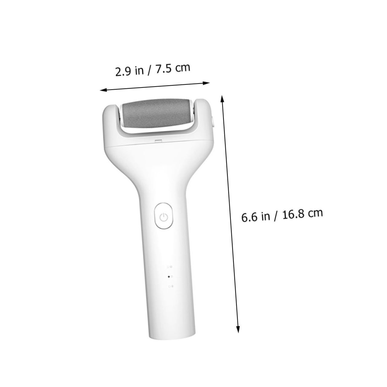 Ciieeo Aparato de Pedicura Eléctrico para Eliminar Callos Pies, Ipx7 y 600mAh, ABS, Ligero, Resistente al Agua