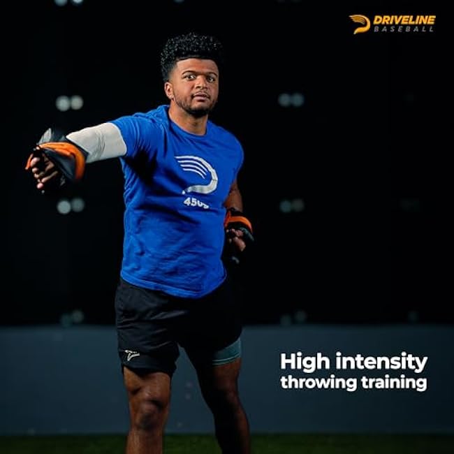 Driveline Baseball Leather Wrist Weight 2-Pack (2.5 kg or 5 kg) Premium Weights for Arm Strength and Pitching Mechanics Training