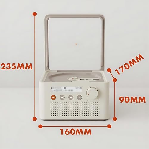 Lecteur CD avec haut-parleurs intégrés pour écouter ses disques sans fil - 8