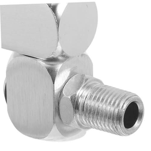 Adaptador de manguera giratorio de 360 grados con conectores neumáticos para aire comprimido 4