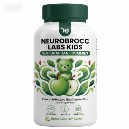 Neurobroccabs Neurobrocc or Kids Sulforaphane Sugar Free 120ct