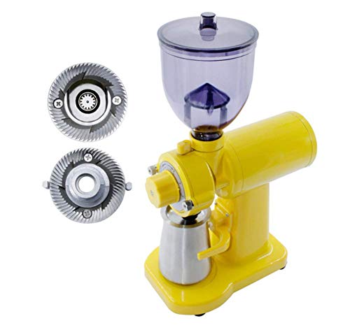 5 Gänge Elektrische Kaffeemühle 150W Ghost Teeth Filter Kaffeemühle Fräsmaschine Einstellbare Feingrobeinstellung Mit Edelstahlmesser 260G