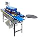 Banfluxion Woodworking Edge Bander Automatic Edge Banding Machine with Dust Suction Double-Side Gluing Multi-function Sealing and Repairing Machine with Automatic Trimming, 110V