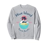8.5 oz, Klassisch geschnitten Niue Island im Südsee Sweatshirt