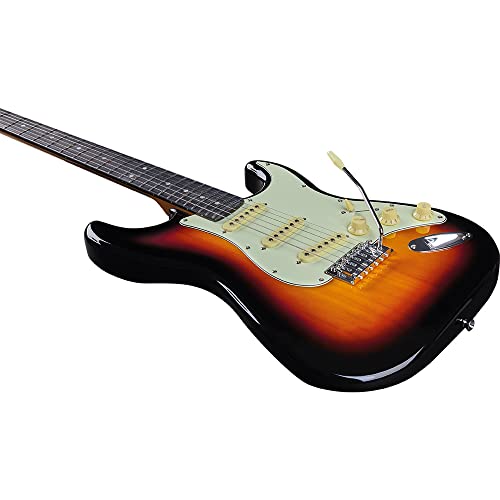 Eko Guitares s-300 V Sunburst – Guitares électriques - Les Beatles, Paul McCartney, John Lennon, RIngo Starr, George Harrison Eko Guitares s-300 V Sunburst – Guitares électriques – Image 4