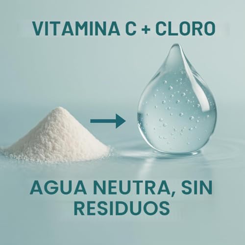 Miniatura 2 de Gideli Polvo De Vitamina C, 1 Kg, De Alta Pureza, Para Neutralización Del Cloro, Para Piscina, Spa, Jacuzzi, Purificador De Agua, Acuario, Agua De Estanque