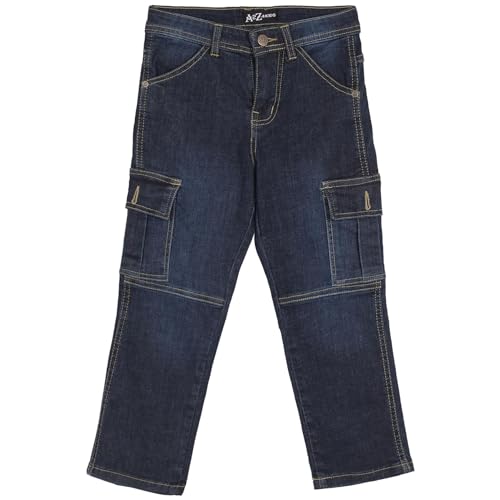 Boys Cargo Denim Pant Stylish Kids Boys 6 Pocket Denim Jeans Stretchy Comfort Cotton Jeans for Boys2
