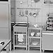 GarveeTech Stainless Steel Single Bowl Sink, NSF Commercial Restaurant Kitchen Sink Set with Faucet and Cold & Hot Water Pipe, Freestanding Sink for Kitchen, Bar, Garage, Backyard (24in)