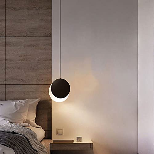 Ligne Light suspension LED design haut de gamme noir et blanc