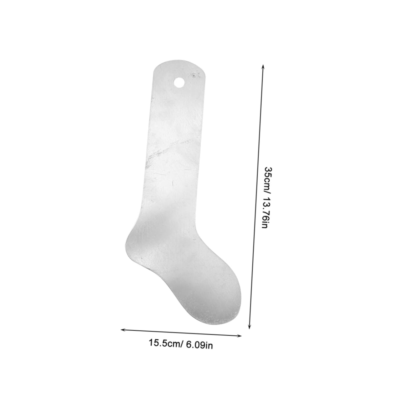 DOITOOL Sock Jigs DIY Kit 4pcs Sock Forming Boards Metal Jigs for Dye Printing