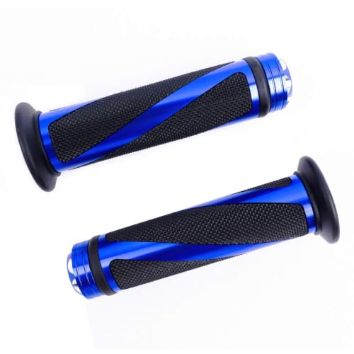 Puños moto para BMW C 400 GT manillar antideslizante azul normal-2 2
