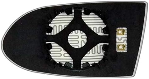 Ergon Espejo retrovisor lateral para Opel Zafira A desde 1999 hasta 2006 Año Derecha Cristal Esférico Cromo Tintado con Calefacción 12V
