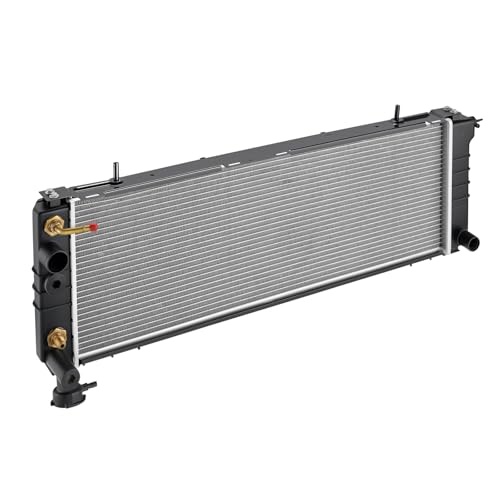 Image of BDFHYK CU1193 Aluminum Radiator for Compatible with Jeep Cheroke,Comanche Full Aluminum Engine Coolant Radiator 2.5L 4.0L L6 Replace 1193 1592,Drive:4WD,RWD