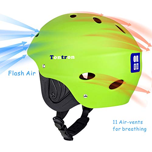 Image of Tontron Adult Kayaking Wakeboarding Waterskiing Whitewater Helmet