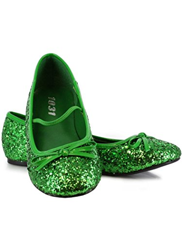 Ellie Shoes Children's Gold Glitter Ballet Flats