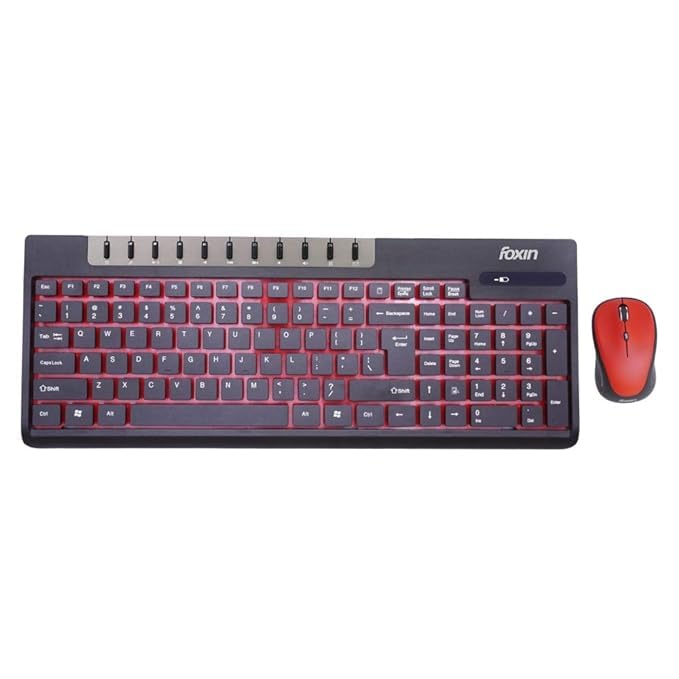 Amazon.in Buy Foxin FWC601 Wireless Multimedia Keyboard and Mouse