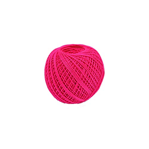Image of Prapti Handicrafts 3ply Cotton Crochet and Knitting Thread Yarn for Craft Project (Rani)