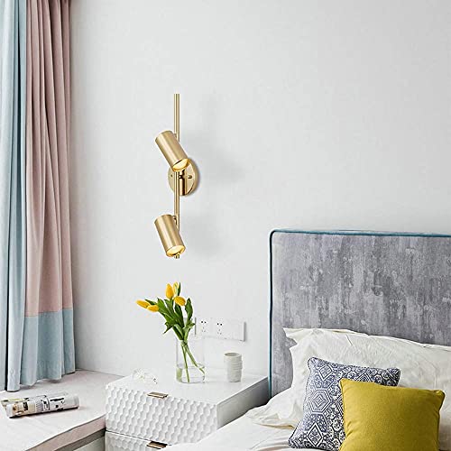 Lámpara de oro moderna con kit de iluminación de pared simple 3