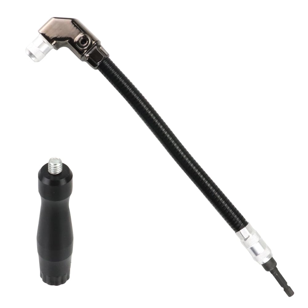 Amazon | オカミン フレキシブルアングルドライバー L型 曲線 狭所作業