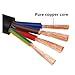 Sheathed Wire Cable 26 24 22 20 18 16AWG Pure Copper Signal Cable 2 3 4 5 6 7 8 10 Cores Electronic Audio Wire(24AWG-0.2mm,5 Meter Price_8 CORES)