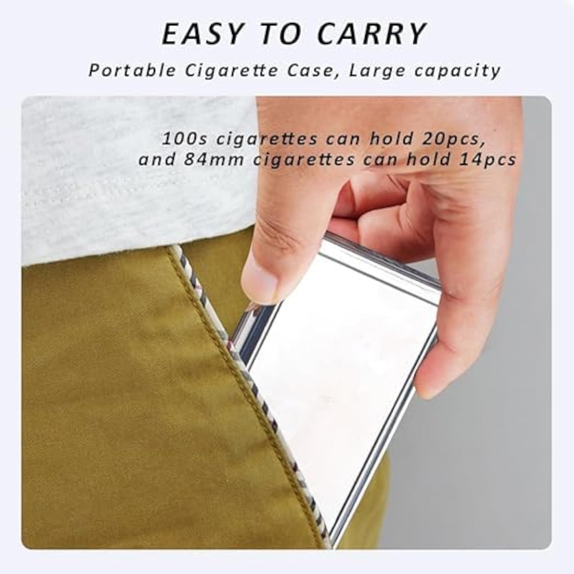 10 pcs Sublimation Blank Metal Cigarette Case for DIY Printing