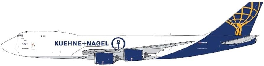 Amazon.com: GeminiJets GJGTI2203 Atlas Air Boeing 747-8F Kuehne+