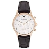 Emporio Armani Orologio Cronografo Quarzo Uomo con Cinturino in Acciaio...