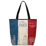 Fabriqué en toile durable de haute qualité + matériau en cuir. 1 poche principale, 2 poches plaquées intérieures, 1 poche zippée