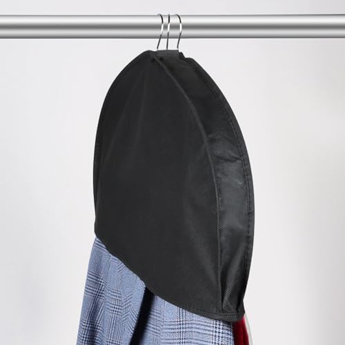Zilink Breathable Shoulder Covers for Clothes Garment Cover Clothes Protectors for Hanging Clothes Garment Covers for Suit,Coats,Dress Closet Storage(Set of 15)