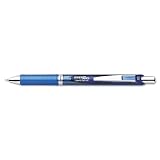 Pentel Gel Pen, Retractable/Refillable, Needle Tip, 0.5mm, Blue (PENBLN75C) – view 2