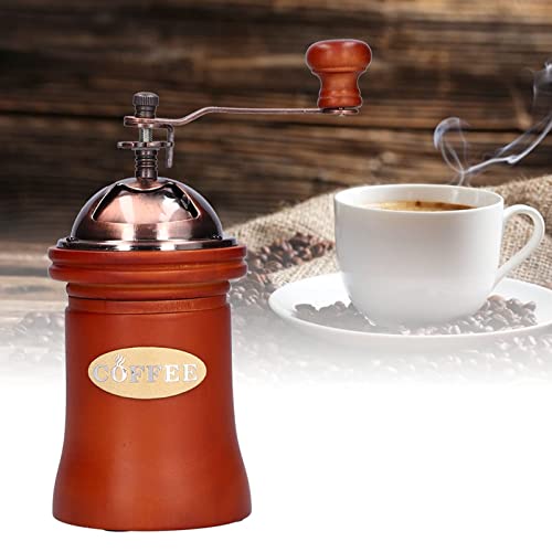 SXLCKJ Kaffeemühle, Retro-Handkurbelmühle, einfach, exquisit für Kaffeezubehör für Zuhause für Restaura (Zerkleinerer… – Bild 7