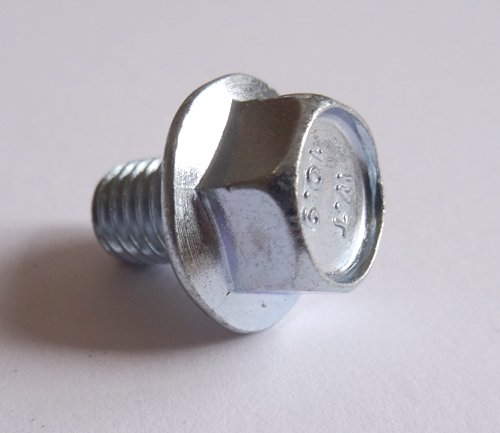 (25) M8-1.25 x 12mm JIS Hex Head Flange Bolt - Small Head, Class 10.9 Zinc