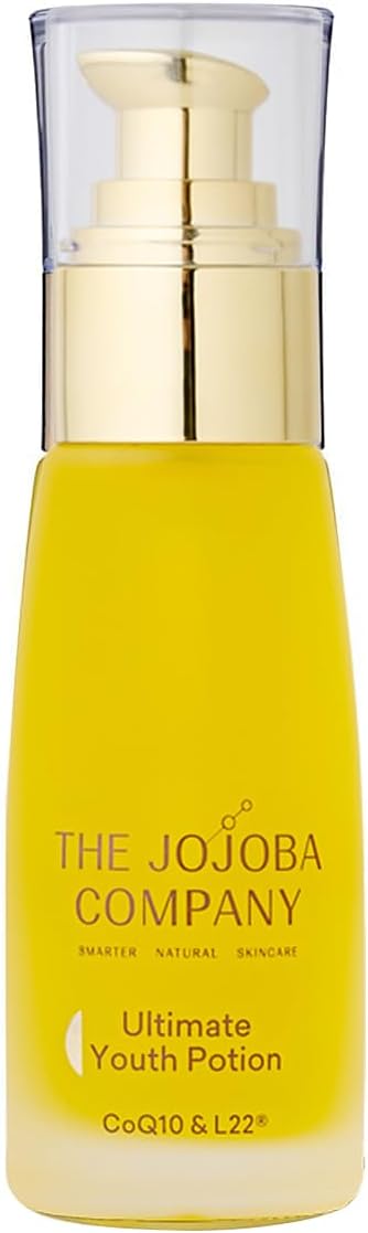 The Jojoba Company Ultimate Youth Potion, Anti-Ageing Facial Oil, Protects Dry and Dehydrated Skin, Leaves Skin Youthful and Glowy, Enriched with Australian Jojoba and Vitamins 50ml