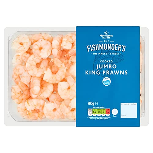 Morrisons Cooked Jumbo King Prawns 200g